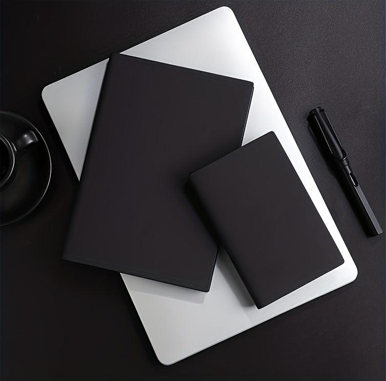 Caderno Minimalista PU Preto