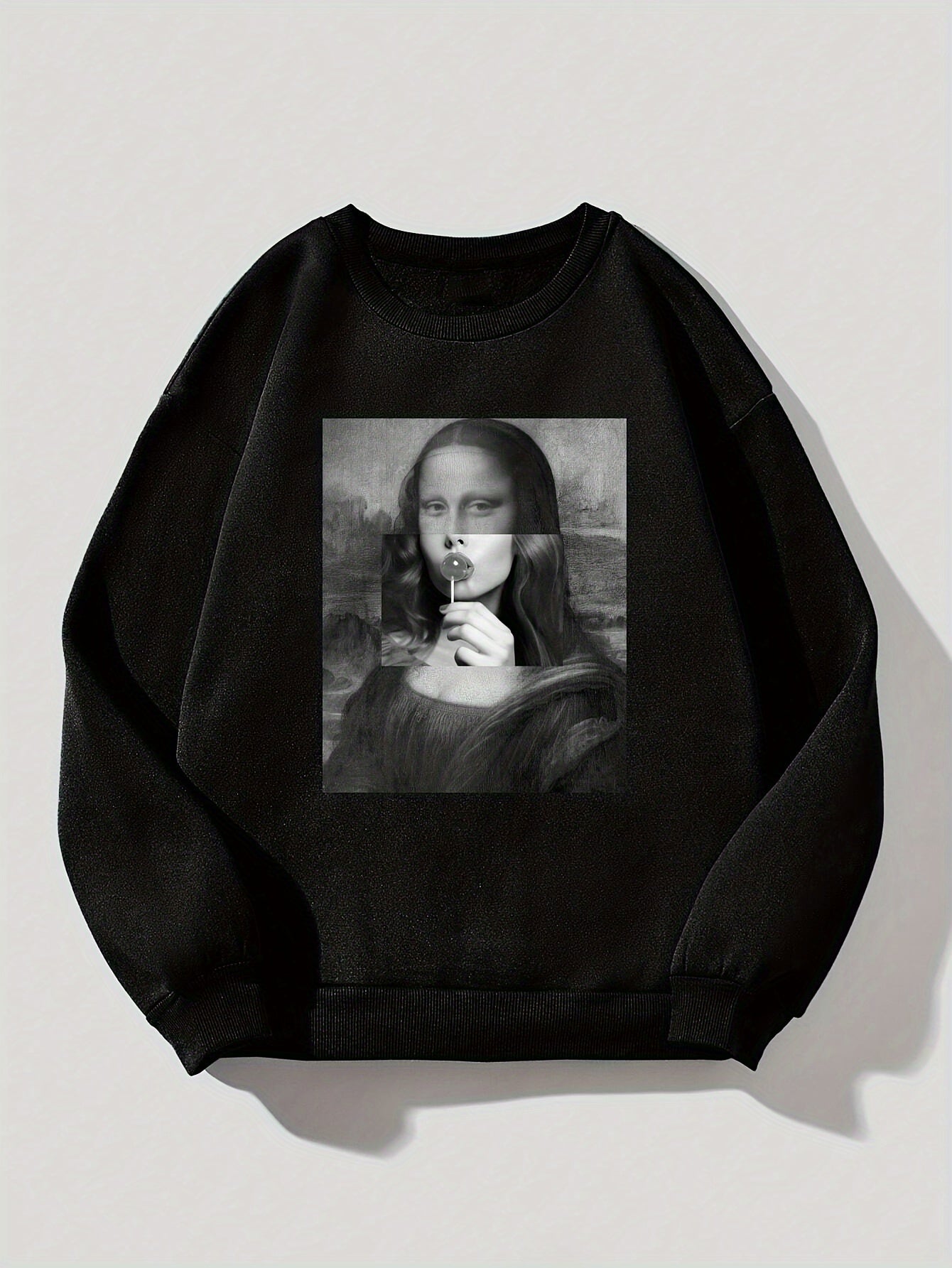 Sweatshirt Mona Lisa Black Edition