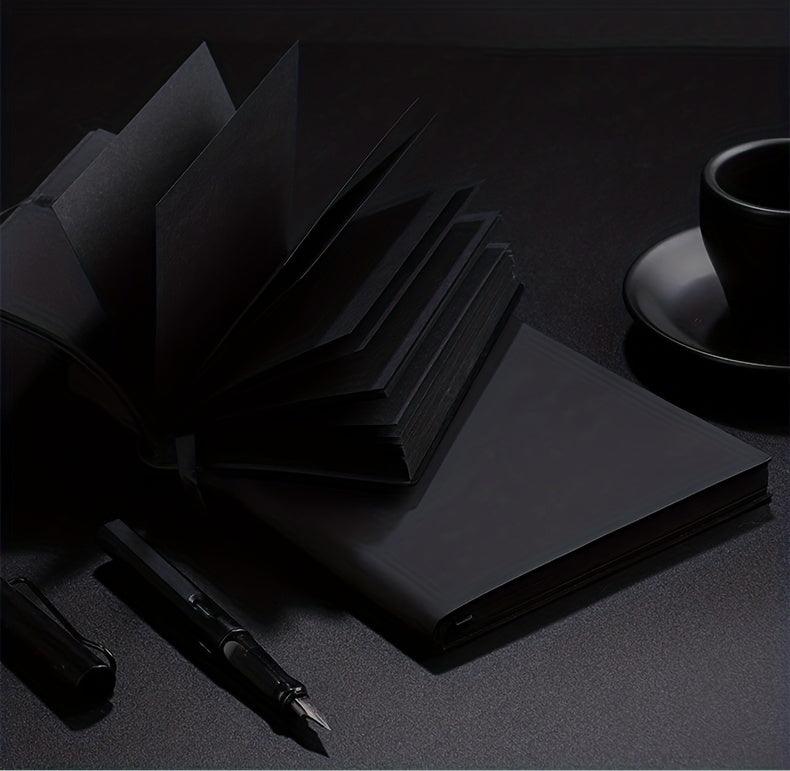 Caderno Minimalista PU Preto