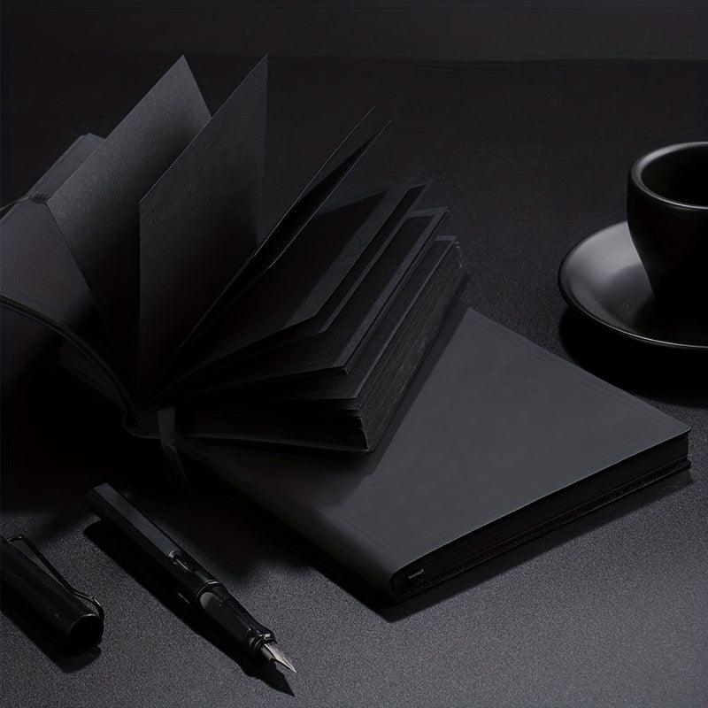 Caderno Minimalista PU Preto