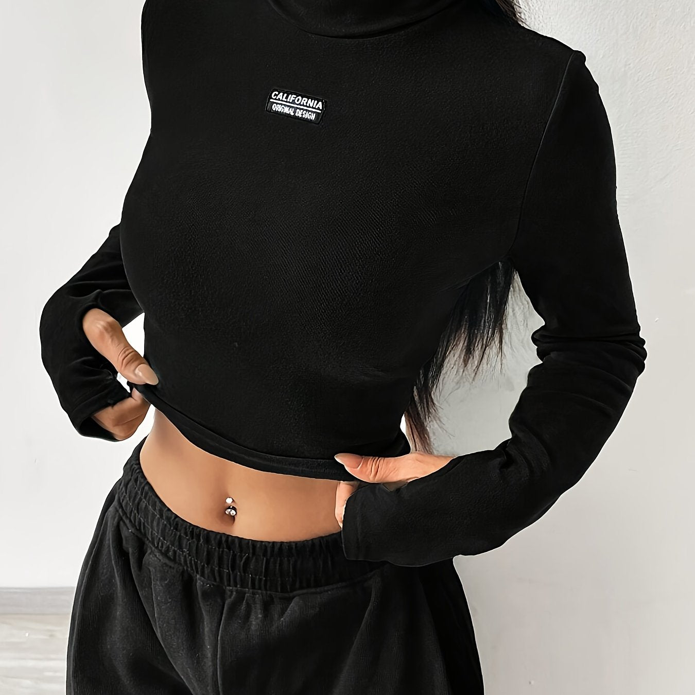 Dvrkline California Black Turtleneck